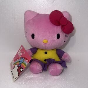 Hello Kitty 6” plush light pink 2011 Jakks Pacific Sanrio RARE NWT